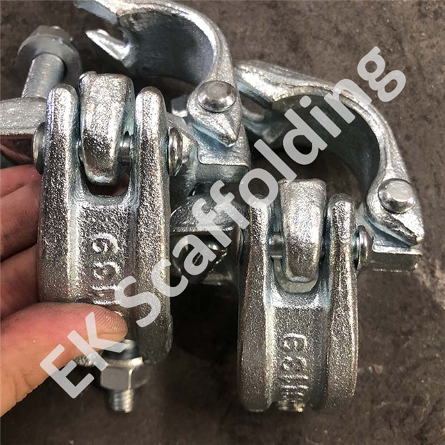 Drop Forged Scaffolding Double Fixed Rechtwinkler
