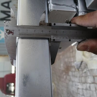 45 mm hohe Stahlgerüst-Gehbretter für den Bau