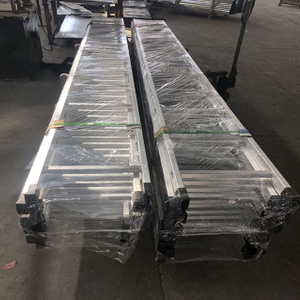 BS Standard Gerüst Aluminium Gerade Leiter für den Bau